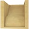 Ekena Millwork 8"W x 8"D x 8"H Wide Garner Rough Cedar Woodgrain TimberThane Corbel, Primed Tan CORUR08X08X08GARRCPR - alternate 2
